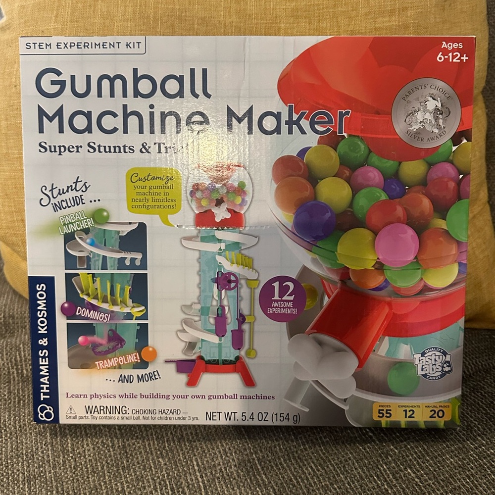 Thames & Kosmos Gumball Machine Maker! Super Stunts and Tricks